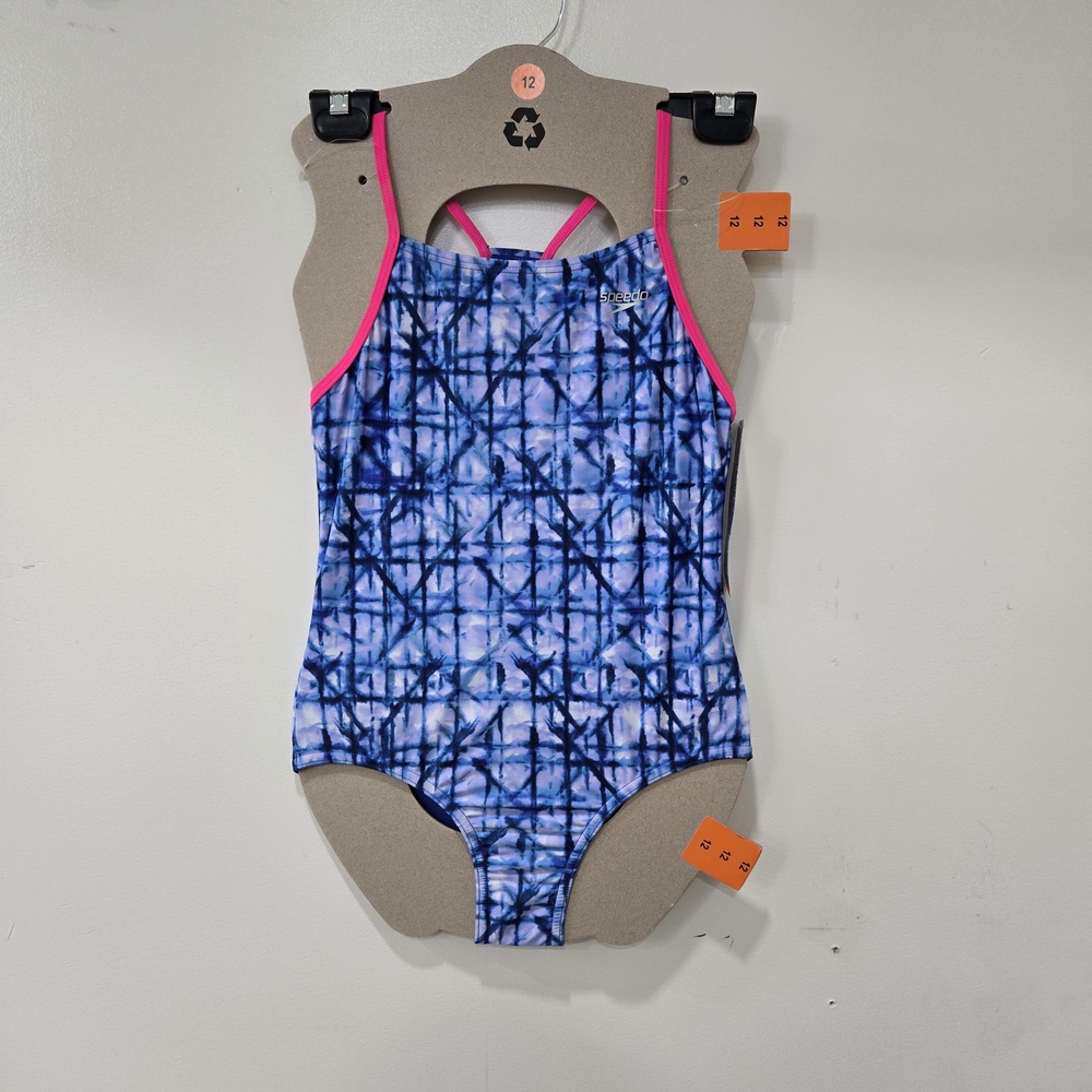 Speedo GIrls Bathing Suit Size 12